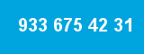 933 675 42 31 933 675 42 31